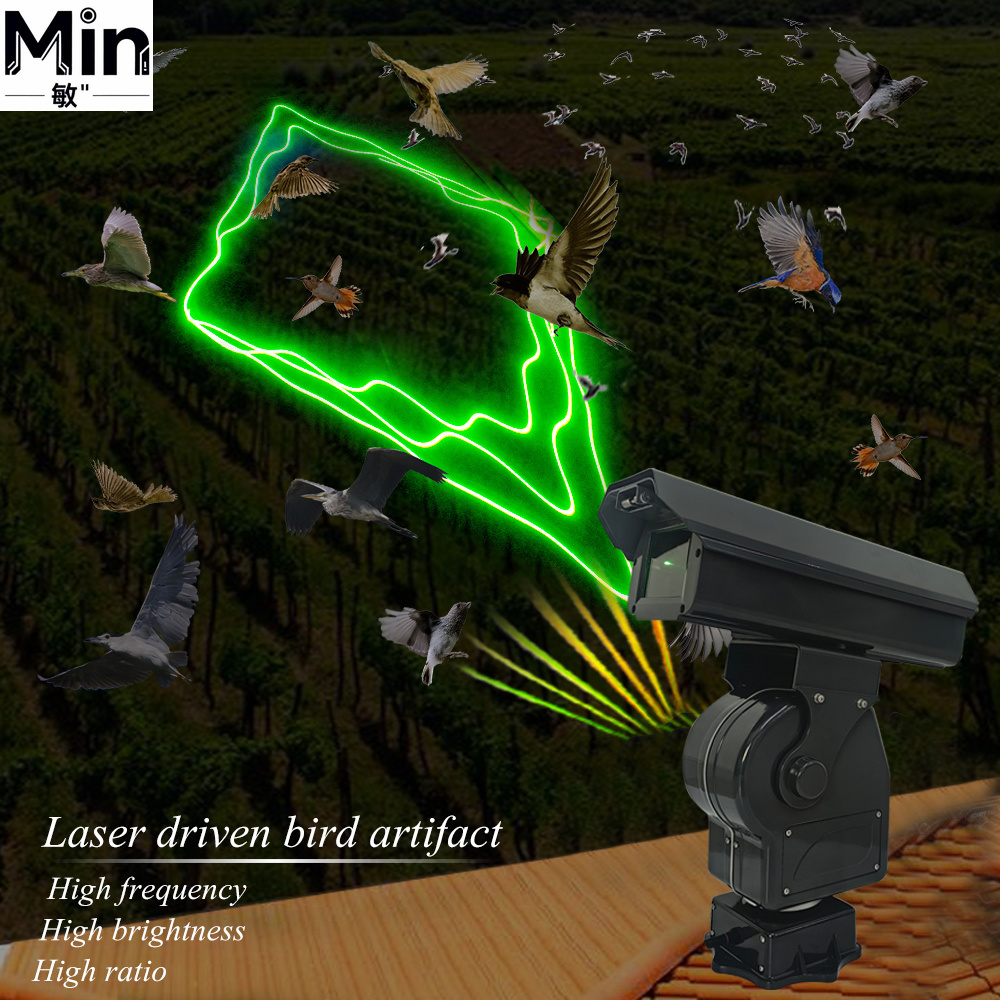 Smart Garden Devices - Perangkat Pengusir Burung Pintar Multi-Laser 1W
