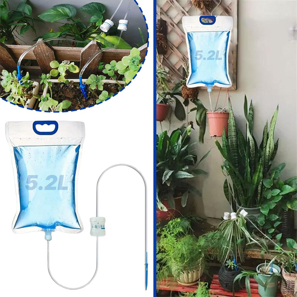 Smart Garden Monitor - Sistem Penyiraman Tetes Otomatis 5.2L yang