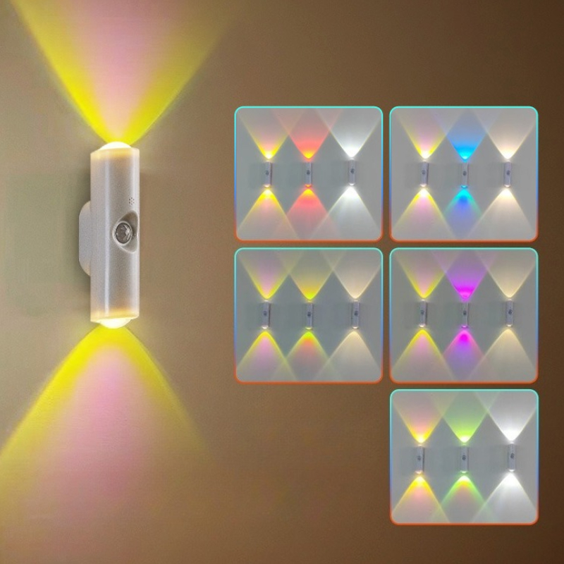 Smart Garden Sensors - Lampu Malam Gradien RGB Pintar Sensor