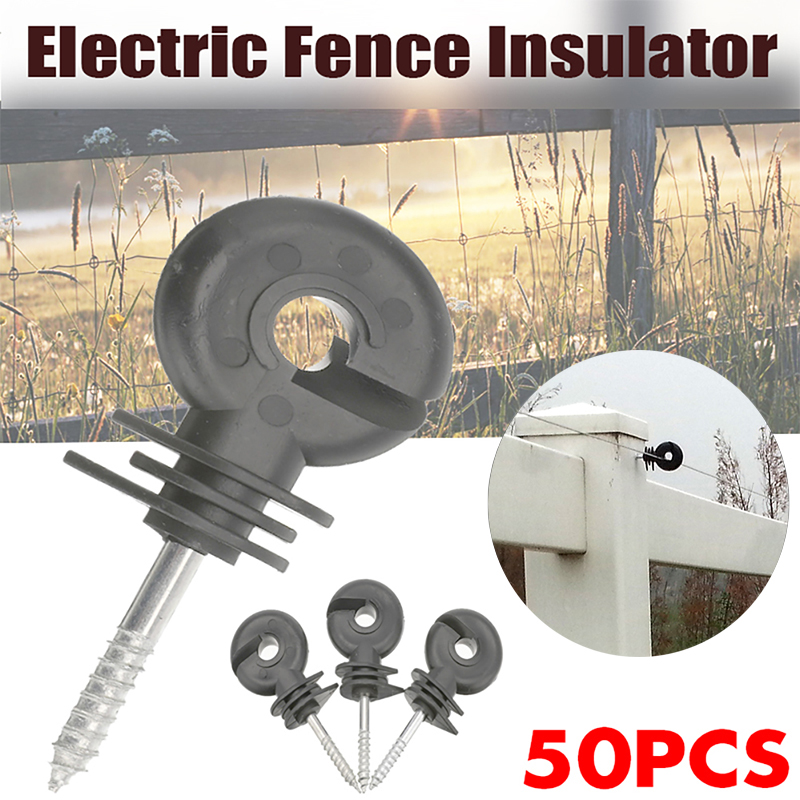 Smart Garden Fence - 50 buah Insulator pagar listrik tahan