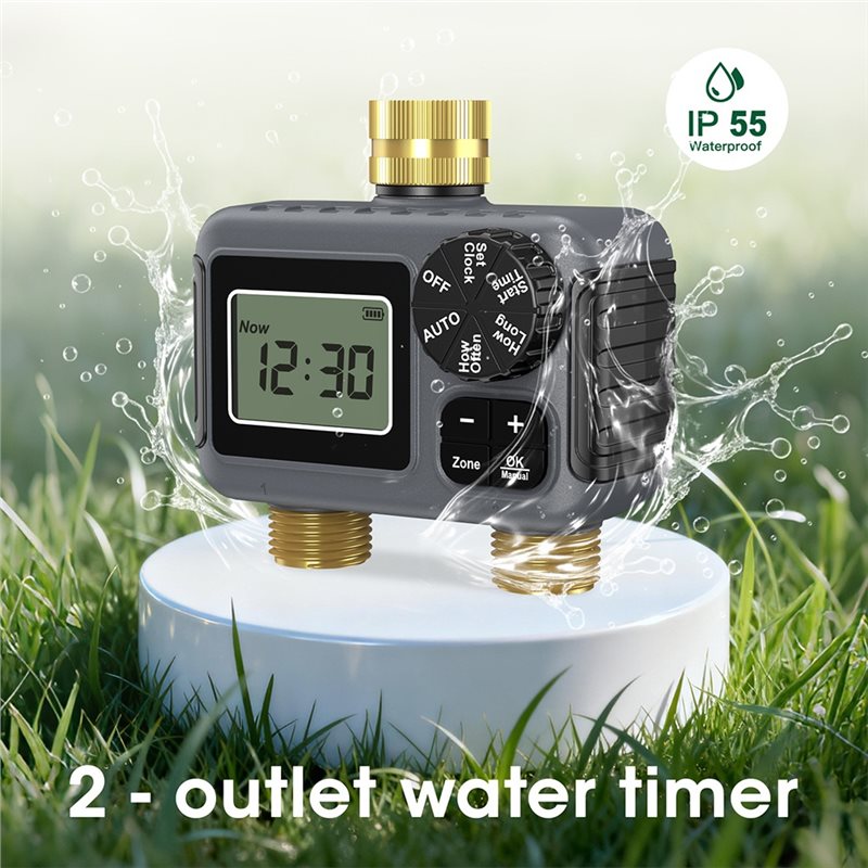 AY14 - Timer Irigasi Otomatis  - Smart Garden Timer ulasan dan harga