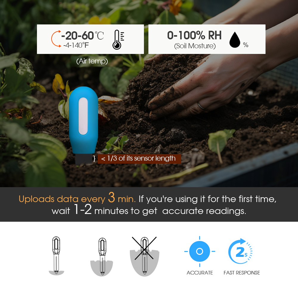 Sensor Tanah Zigbee Pintar unt - Smart Garden Monitor ulasan dan harga