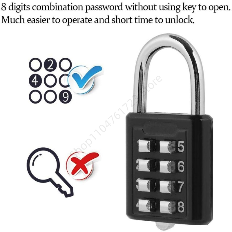 Gembok Kode Acak Tahan Air Tom - Smart Garden Gate Lock ulasan dan harga