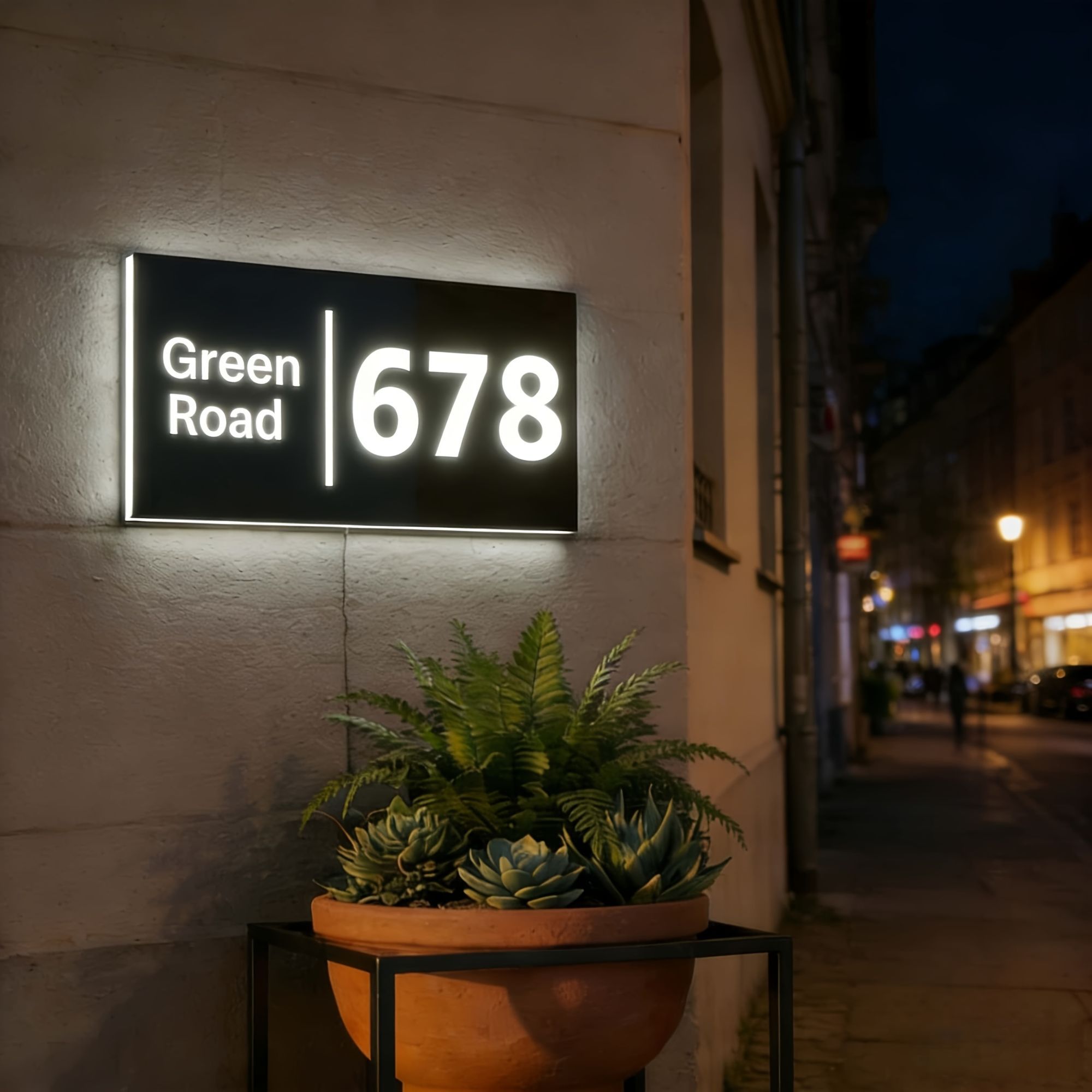 Papan Informasi Alamat Rumah M - Smart Garden Restaurant ulasan dan harga