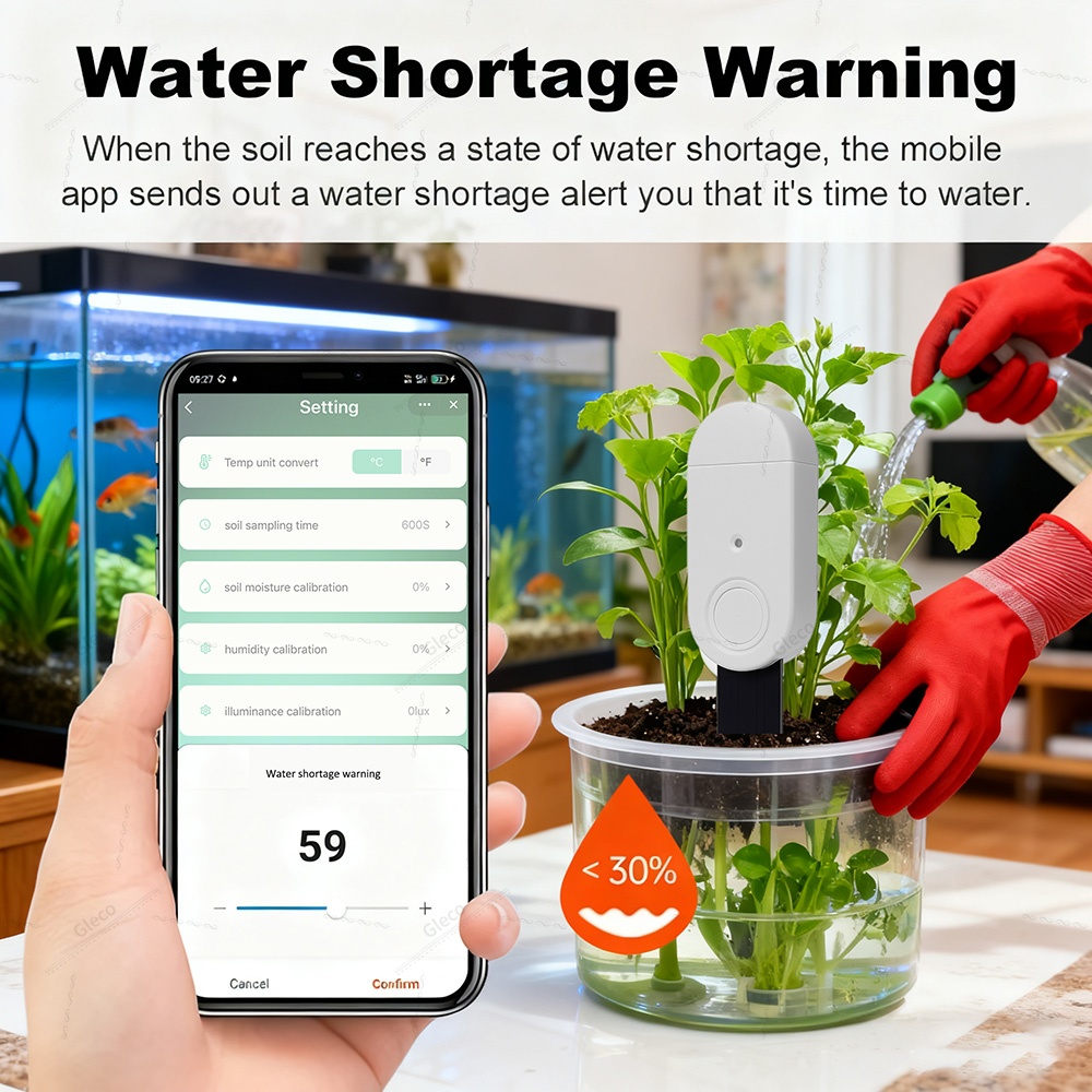 Zigbee Penguji Tanah Sensor Ke - Smart Garden Sensors ulasan dan harga