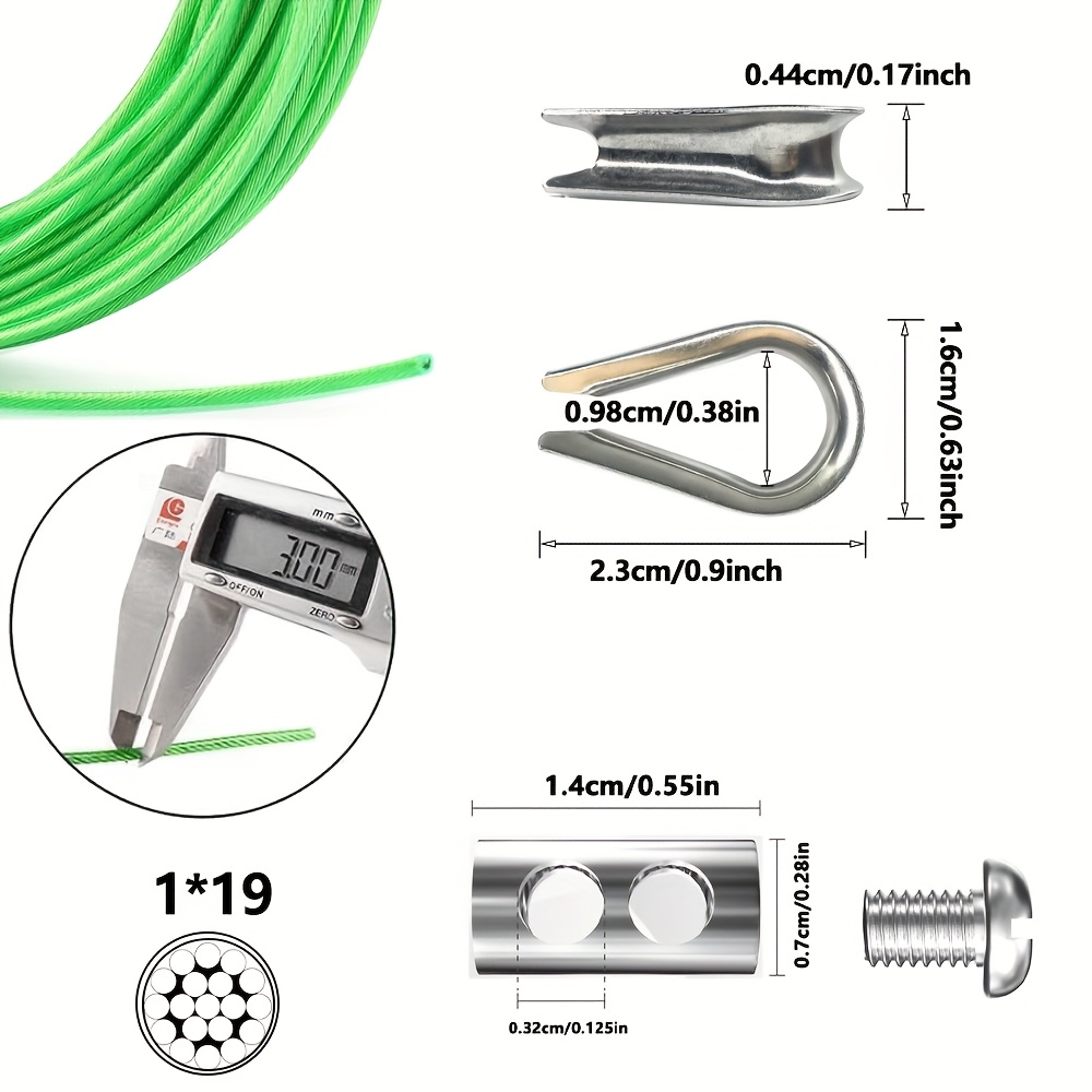 Set Tali Kawat PVC Hijau Diame - Smart Garden Fence ulasan dan harga