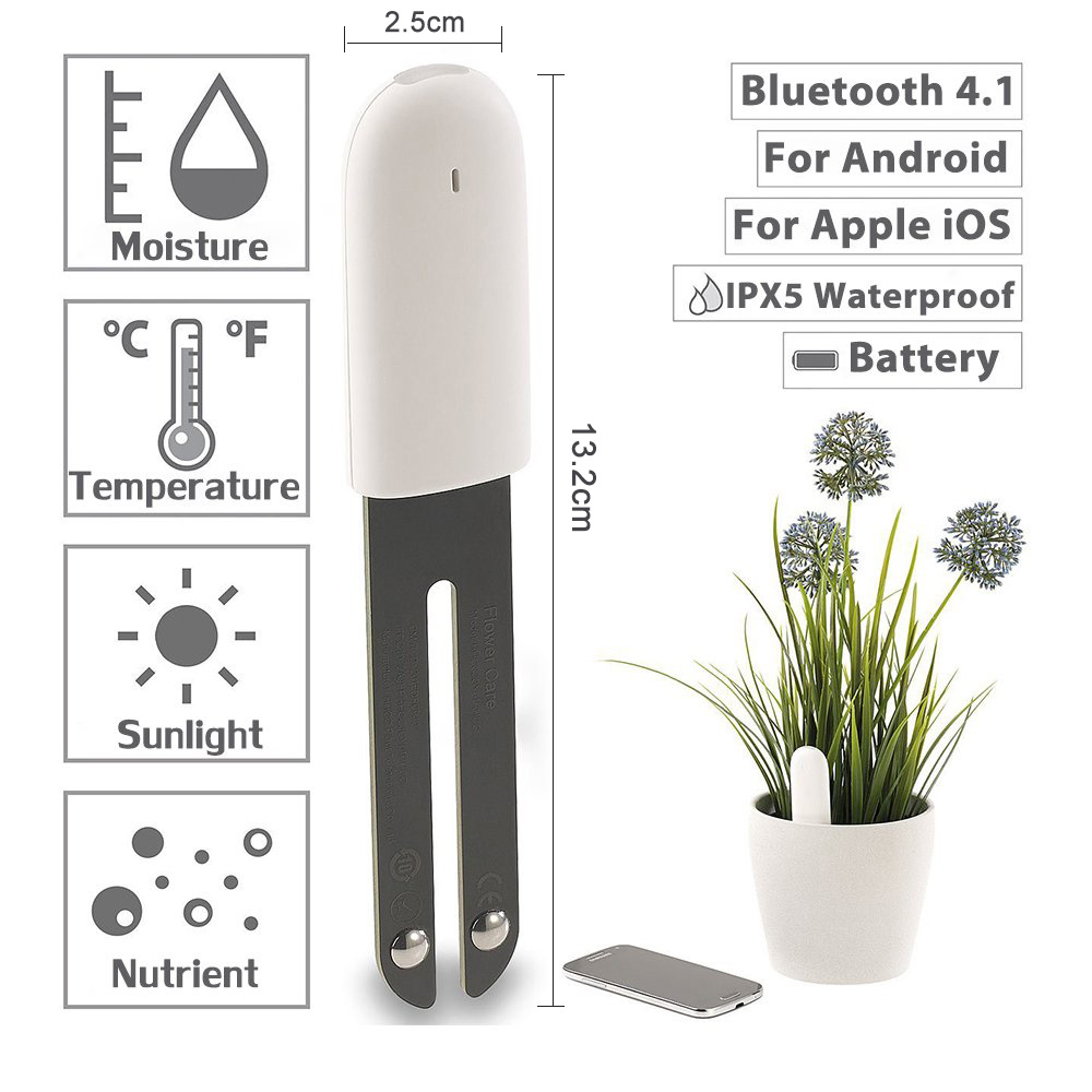 HHCC Monitor bunga detektor be - Smart Garden Monitor ulasan dan harga