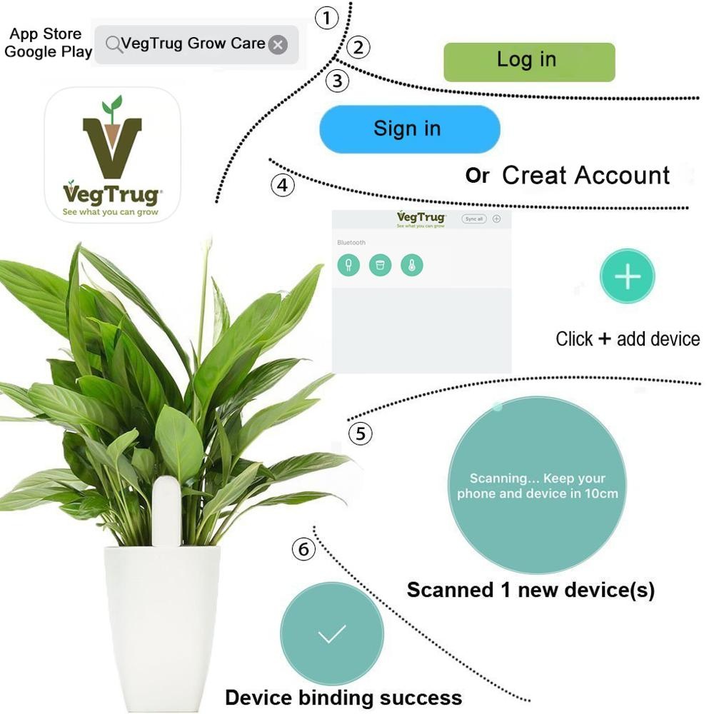 HHCC Monitor bunga detektor be - Smart Garden Monitor ulasan dan harga