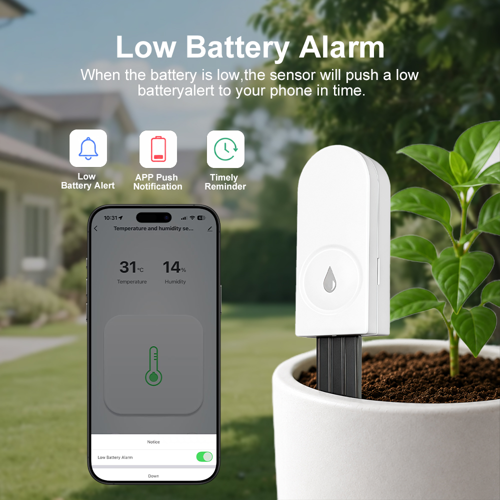Sensor Kelembaban Tanah Zigbee - Smart Garden Sensors ulasan dan harga