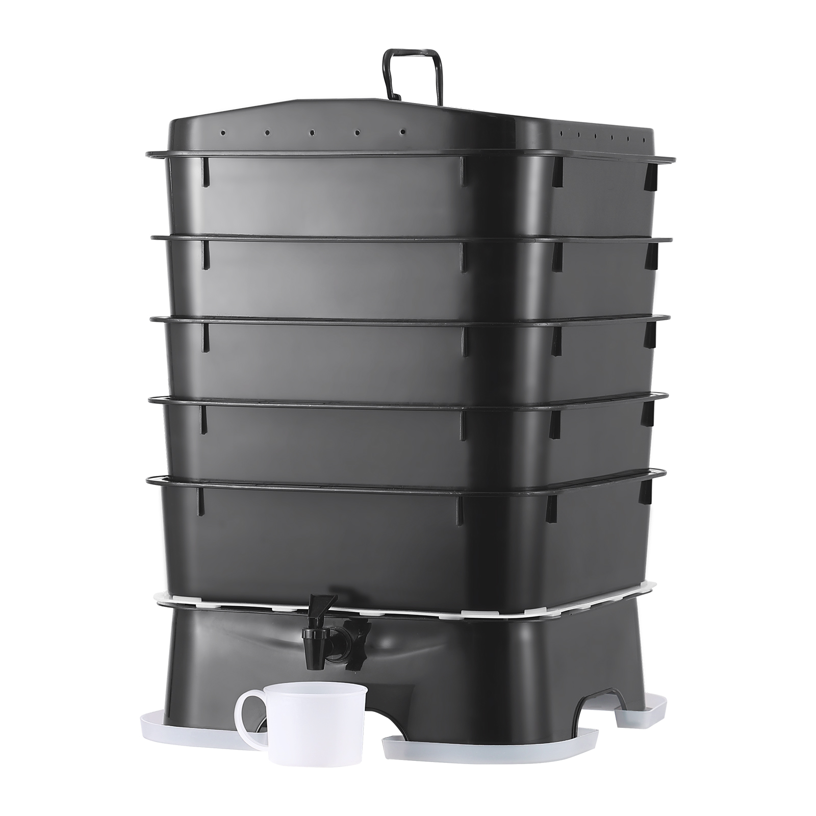 Kit Peternakan Cacing Komposte - Composting Kit Indoor ulasan dan harga