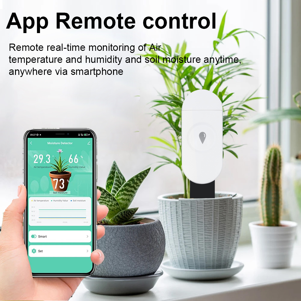 Tuya Zigbee Detektor Kelembapa - Smart Garden Monitor ulasan dan harga