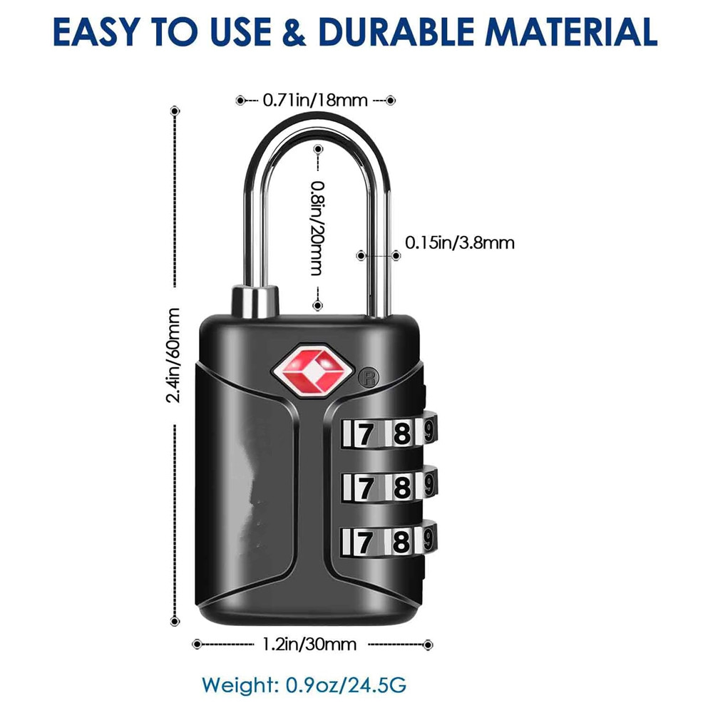 Kunci Bagasi yang Disetujui TS - Smart Garden Gate Lock ulasan dan harga