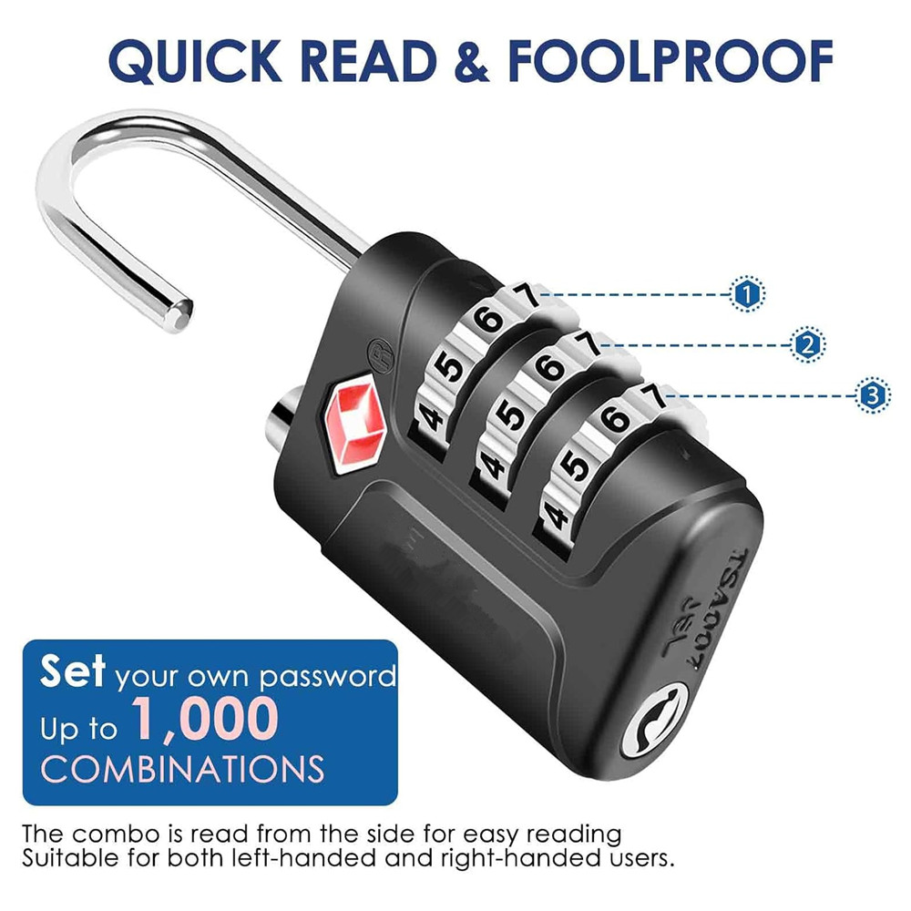 Kunci Bagasi yang Disetujui TS - Smart Garden Gate Lock ulasan dan harga