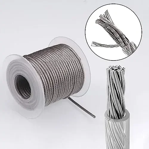 Kabel Baja Tahan Karat 15/30/5 - Smart Garden Fence ulasan dan harga