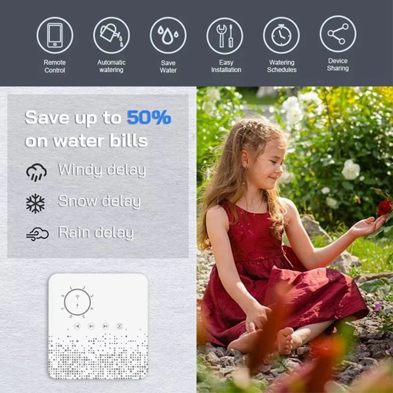 Pengontrol Penyiram Pintar WiF - Smart Garden Timer ulasan dan harga