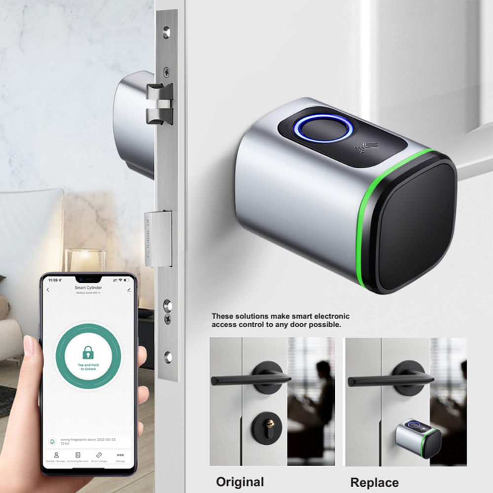 Zemismart kunci pintu elektron - Smart Garden Gate Lock ulasan dan harga