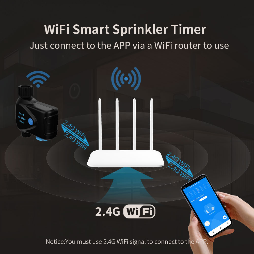 Perangkat Air Pintar Tuya WiFi - Smart Garden Devices ulasan dan harga