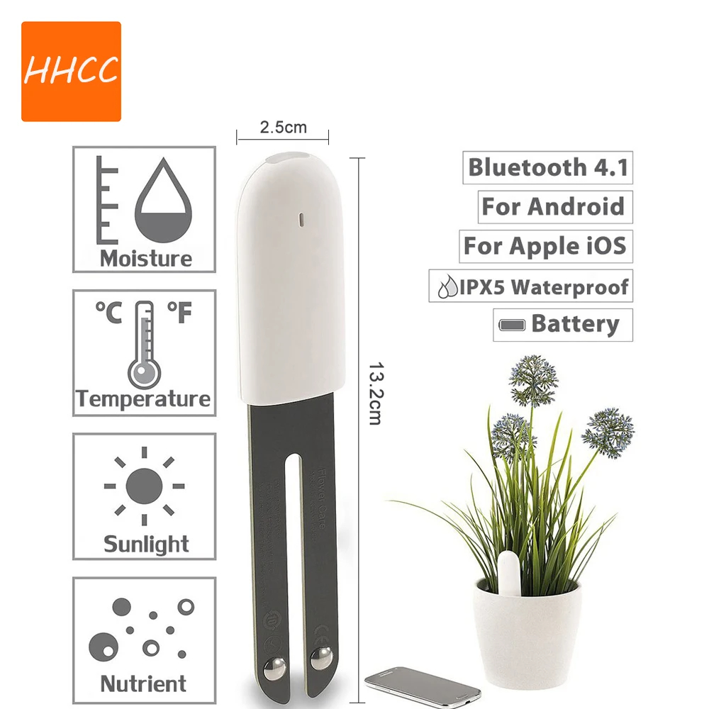HHCC Smart Flower Flora Monito - Smart Garden Monitor ulasan dan harga