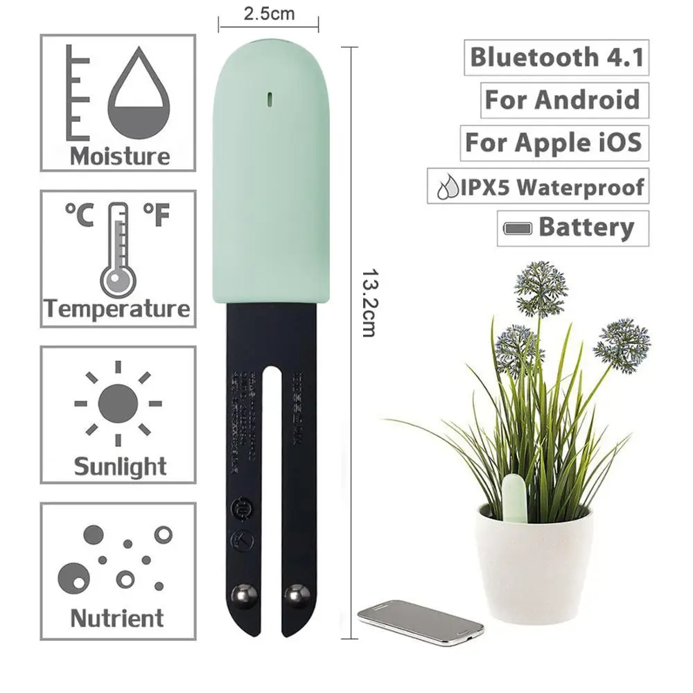 HHCC Smart Flower Flora Monito - Smart Garden Monitor ulasan dan harga