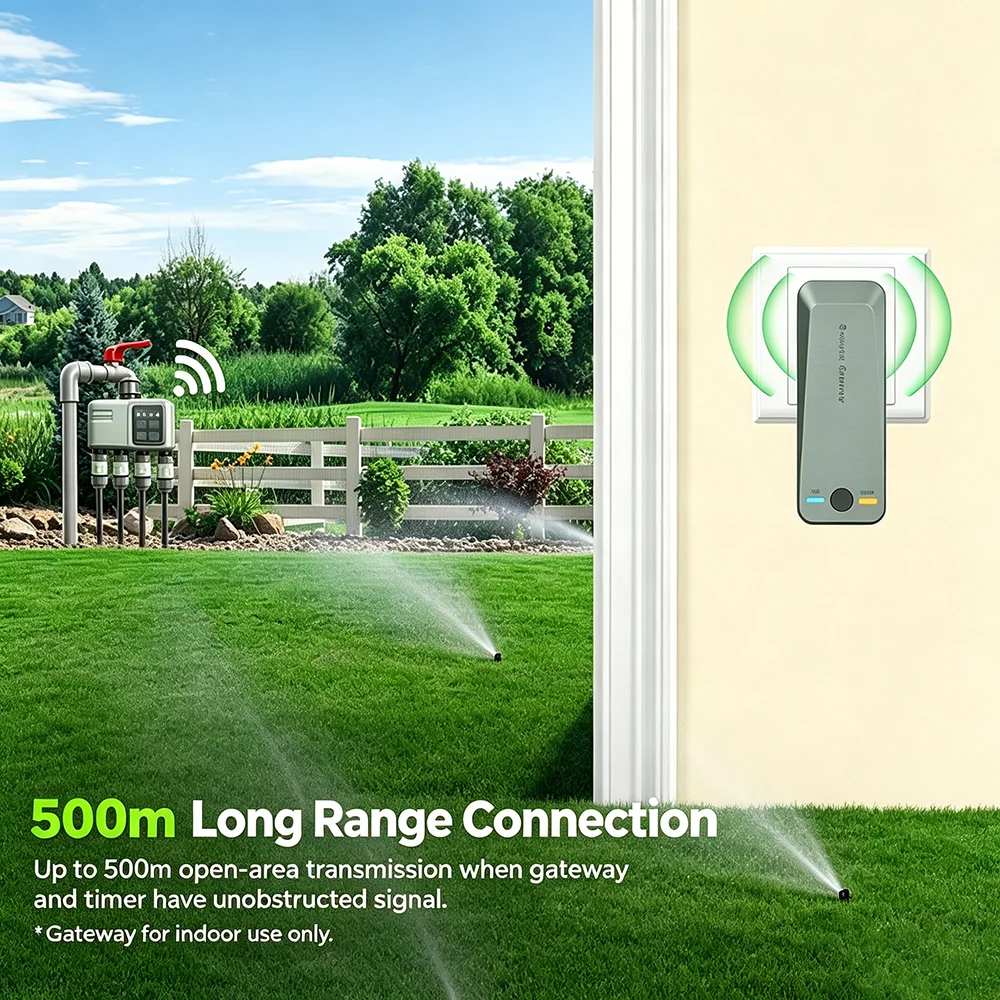 Pengatur Waktu Penyiraman Tama - Smart Garden Devices ulasan dan harga