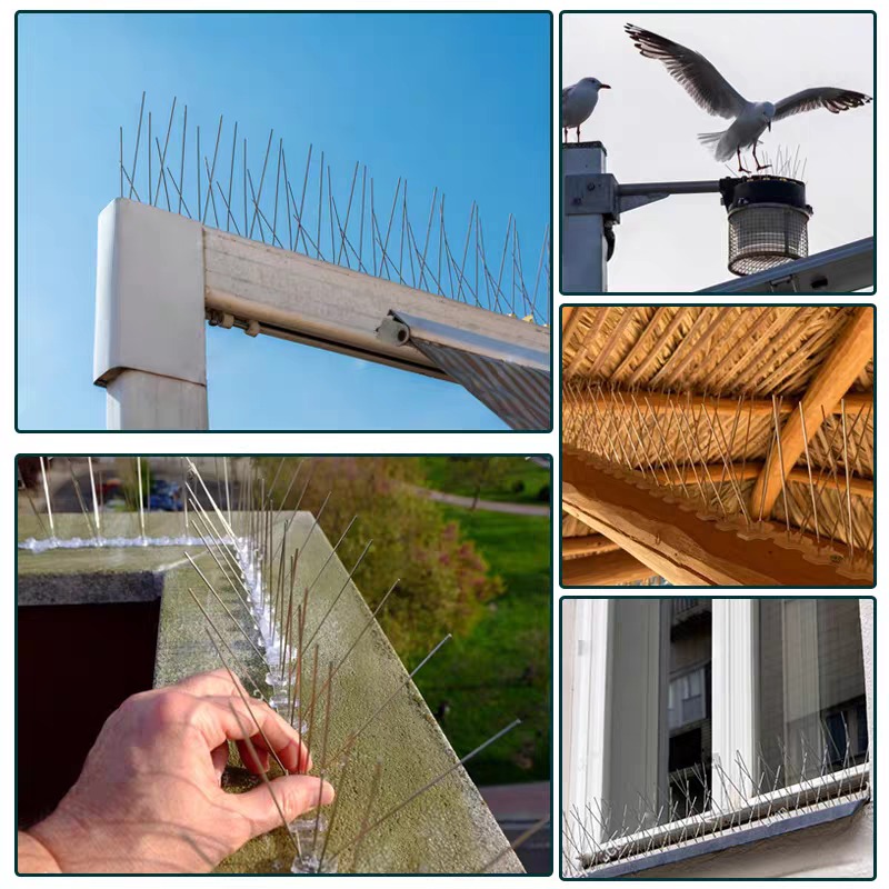 Paku Pengusir Burung Merpati 1 - Smart Garden Fence ulasan dan harga
