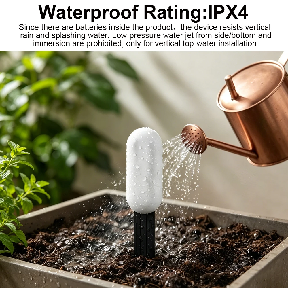 Detektor Kelembapan Suhu Tuya  - Smart Garden Monitor ulasan dan harga