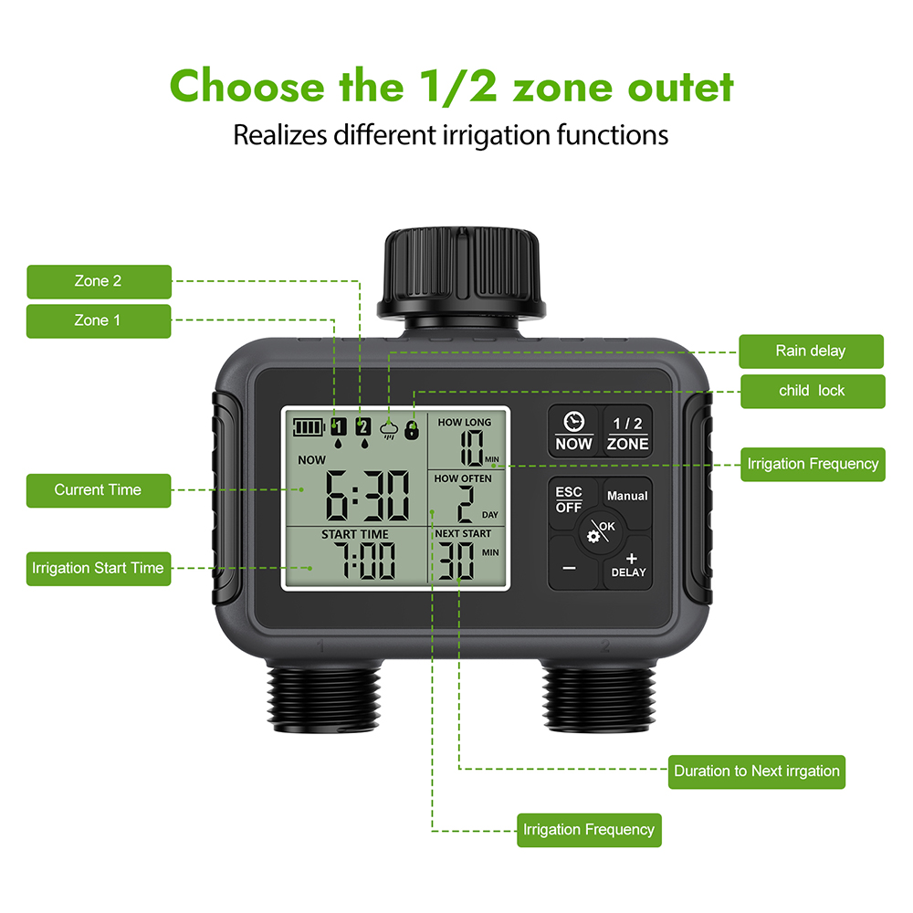 Kit Irigasi Otomatis dengan Ti - Smart Garden Timer ulasan dan harga