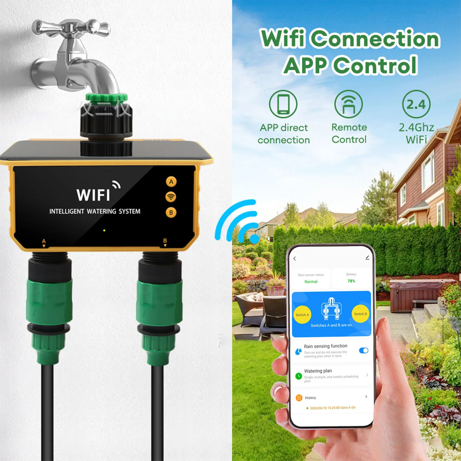 Timer Irigasi Cerdas WiFi Tena - Smart Garden Timer ulasan dan harga