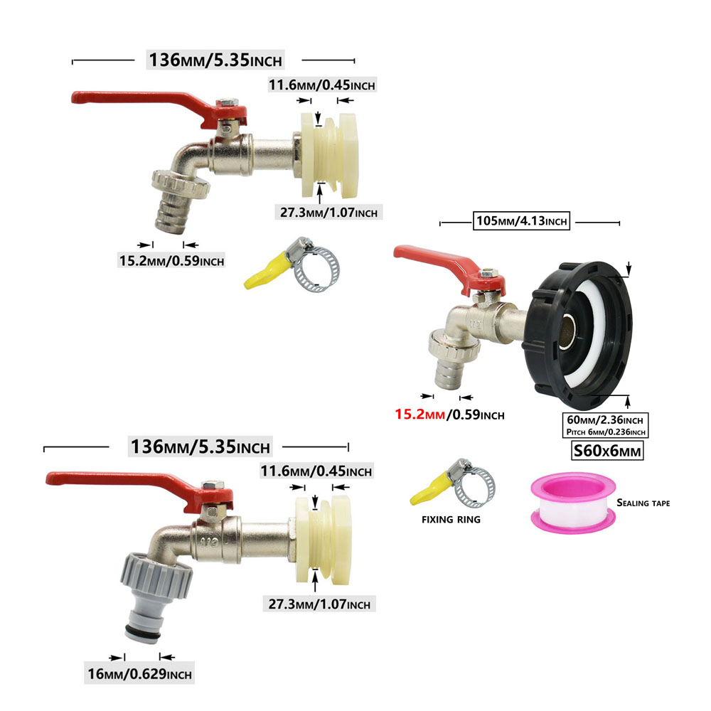 IBC adaptor keran tangki penti - Smart Garden Tap ulasan dan harga