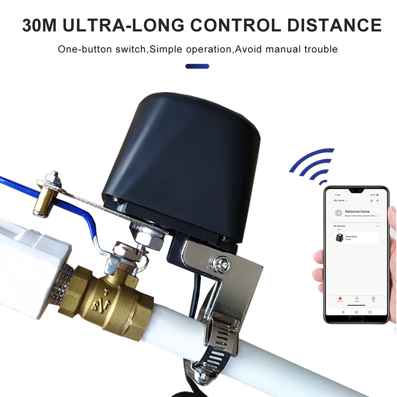 Katup Gas Pintar Tuya WIFI Pen - Smart Garden Timer ulasan dan harga