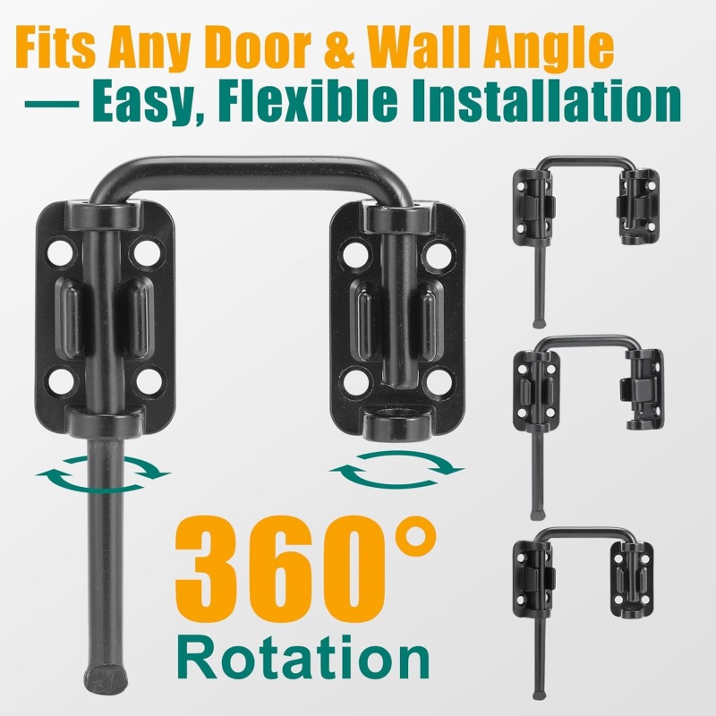 Kunci Geser Pintu Patio Bentuk - Smart Garden Gate Lock ulasan dan harga