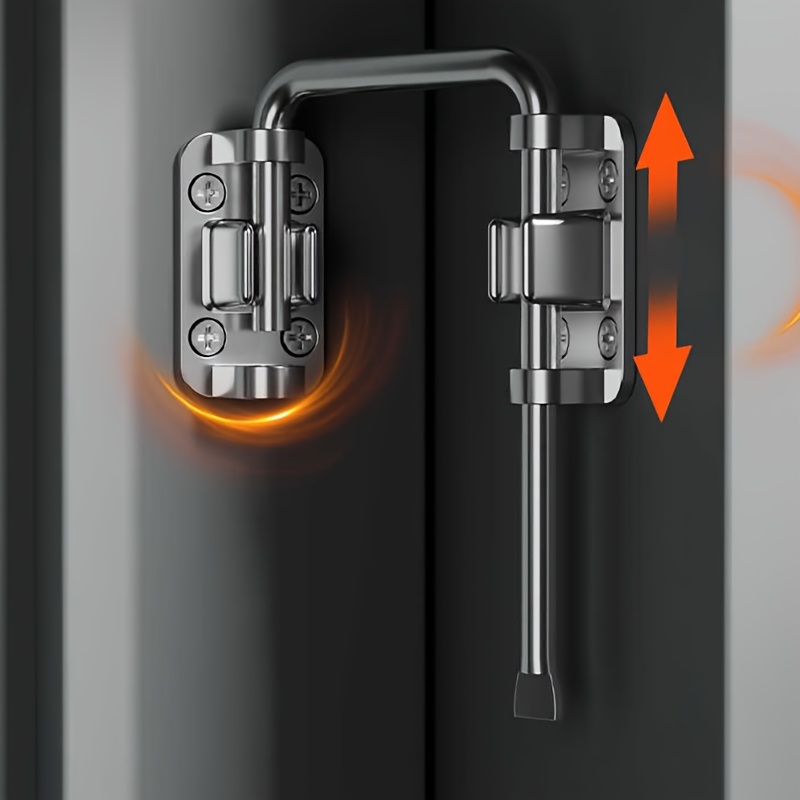 Kunci Geser Pintu Patio Bentuk - Smart Garden Gate Lock ulasan dan harga