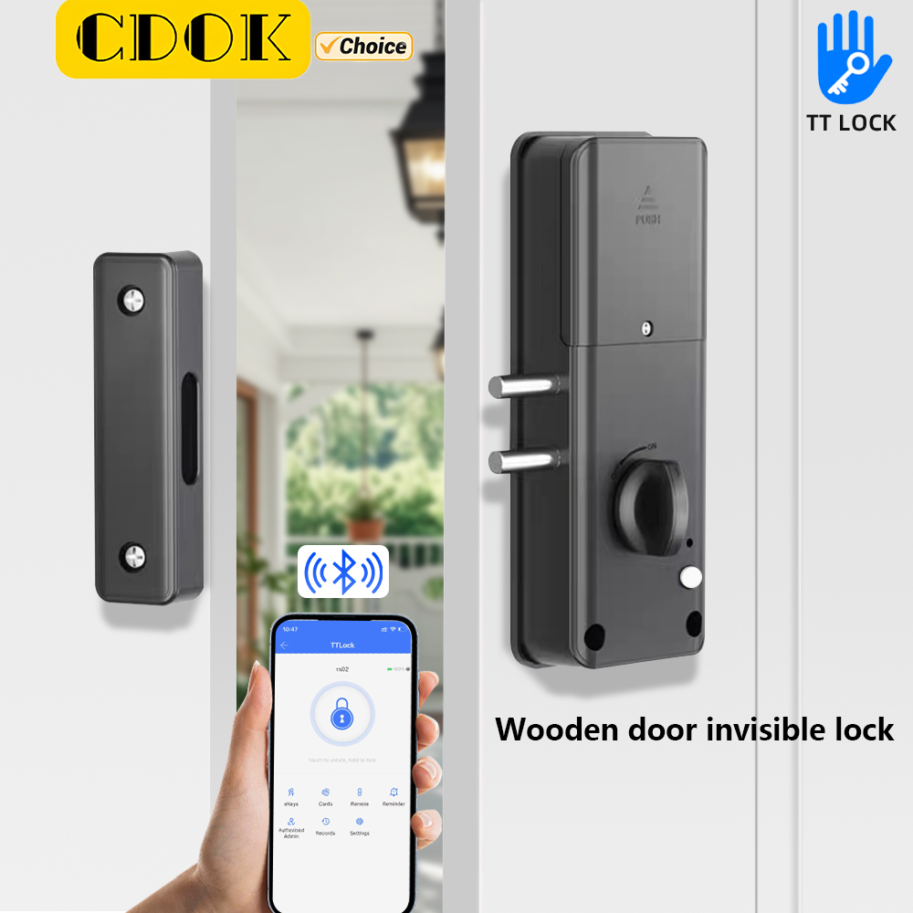 CDOK RX02 TTlock Bluetooth, Ku - Smart Garden Gate Lock ulasan dan harga